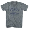 I'M Into Fitness Fit'Ness Taco In My Mouth Tri-Blend V-neck Womens Junior Cut T-shirt by Tribe Lacrosse