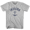 Indiana State Anchor Home Cotton Adult T-shirt by Ultras