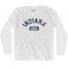 Indiana USA Adult Cotton Long Sleeve T-shirt by Ultras