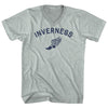 Inverness Running Track Winged Foot Adult Tri-Blend V-neck T-shirt by Tribe Lacrosse