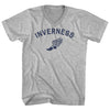 Inverness Running Track Winged Foot Adult Cotton V-neck T-shirt by Tribe Lacrosse