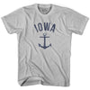 Iowa State Anchor Home Cotton Adult T-shirt by Ultras