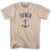 Iowa State Anchor Home Cotton Adult T-shirt by Ultras