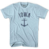 Iowa State Anchor Home Cotton Adult T-shirt by Ultras