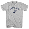 Ipswich Running Track Winged Foot Adult Cotton T-shirt by Tribe Lacrosse
