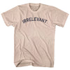 Irrelevant Adult Tri-Blend T-shirt by Tribe Lacrosse