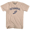 Istanbul Running Track Winged Foot Adult Cotton T-shirt by Tribe Lacrosse