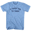 It Takes Two To Tango Adult Tri-Blend T-shirt by Tribe Lacrosse