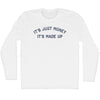 It'S Just Money It'S Made Up Adult Cotton Long Sleeve T-shirt by Tribe Lacrosse
