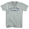 It'S Just Money It'S Made Up Adult Tri-Blend V-neck T-shirt by Tribe Lacrosse