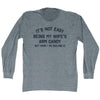 It's Not Easy Being My Wife's Arm Candy Adult Tri-Blend Long Sleeve T-shirt