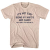 It's Not Easy Being My Wife's Arm Candy Adult Tri-Blend T-shirt