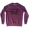 It's Not Easy Being My Wife's Arm Candy Adult Tri-Blend Sweatshirt