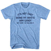 It's Not Easy Being My Wife's Arm Candy Adult Tri-Blend T-shirt