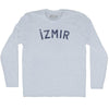 ?zmir Text Adult Tri-Blend Long Sleeve T-shirt by Tribe Lacrosse