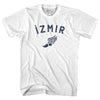 Izmir Running Track Winged Foot Adult Cotton T-shirt by Tribe Lacrosse