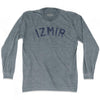 Izmir Vintage City Adult Tri-Blend Long Sleeve T-shirt by Ultras
