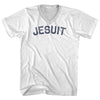 Jesuit Adult Cotton V-neck T-shirt by Tribe Lacrosse