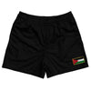 Jordan Country Heritage Flag Rugby Shorts Made In USA by Rugby Shorts