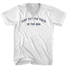 Just Put The Fries In The Bag Adult Cotton V-neck T-shirt by Tribe Lacrosse