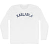 Kablabla Adult Cotton Long Sleeve T-shirt by Tribe Lacrosse