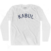Kabul Vintage City Adult Cotton Long Sleeve T-shirt by Ultras