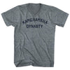 Kamehameha Dynasty Adult Tri-Blend V-neck T-shirt by Tribe Lacrosse