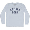 Kamala 2024 Adult Tri-Blend Long Sleeve T-shirt by Tribe Lacrosse