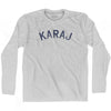 Karaj Vintage City Adult Cotton Long Sleeve T-shirt by Ultras