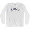 Karaj Vintage City Adult Cotton Long Sleeve T-shirt by Ultras
