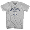 Kentucky State Anchor Home Cotton Adult T-shirt by Ultras