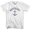Kentucky State Anchor Home Cotton Womens T-shirt by Ultras