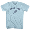 King's Lynn Running Track Winged Foot Adult Cotton T-shirt by Tribe Lacrosse