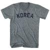 Korea Tri-Blend V-neck Womens Junior Cut T-shirt by Tribe Lacrosse