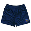 Kosovo Country Heritage Flag Rugby Shorts Made In USA by Rugby Shorts