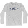 Kyoto Vintage City Adult Cotton Long Sleeve T-shirt by Ultras