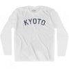 Kyoto Vintage City Adult Cotton Long Sleeve T-shirt by Ultras