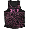 Laser Show Custom Athletic Sport Tank Top Made In USA by Tribe Lacrosse