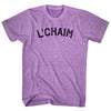 Lchaim Adult Tri-Blend T-shirt by Tribe Lacrosse