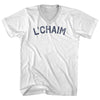 Lchaim Adult Cotton V-neck T-shirt by Tribe Lacrosse