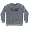 Least Favorite Son-In-Law Adult Tri-Blend Sweatshirt by Tribe Lacrosse
