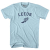 Leeds Running Track Winged Foot-Adult Cotton T-shirt by Tribe Lacrosse