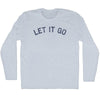 Let It Go Adult Tri-Blend Long Sleeve T-shirt by Tribe Lacrosse