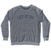 Let It Go Adult Tri-Blend Sweatshirt by Tribe Lacrosse