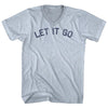 Let It Go Adult Tri-Blend V-neck T-shirt by Tribe Lacrosse