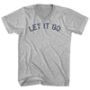 Let It Go Adult Cotton V-neck T-shirt by Tribe Lacrosse