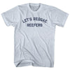 Let's Reggae Reefers Adult Tri-Blend T-shirt by Tribe Lacrosse
