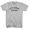 Let's Reggae Reefers Adult Cotton T-shirt by Tribe Lacrosse