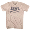 Libbys Surf Break Crossed Surf Board Surfing Destination Adult Tri-Blend T-Shirt by Tribe Lacrosse