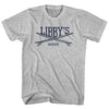 Libbys Surf Break Crossed Surf Board Surfing Destination Womens Cotton Junior Cut T-Shirt by Tribe Lacrosse